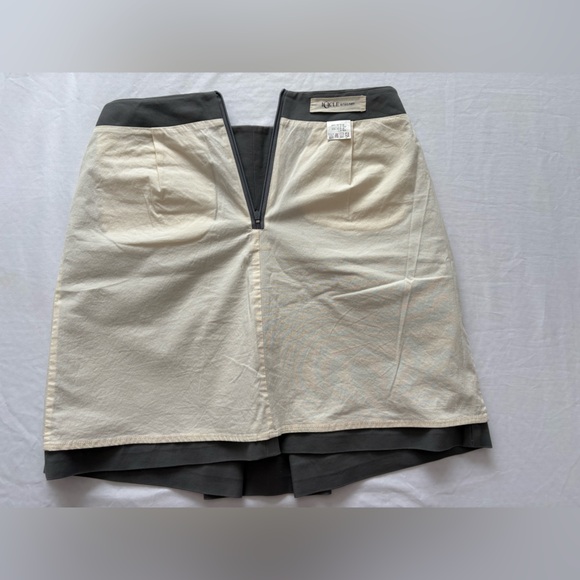 Icicle High Waist Olive Green A-Line Skort - Picture 5 of 10